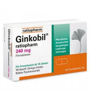 GINKOBIL-ratiopharm 240 mg Filmtabletten